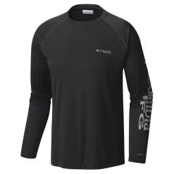 Columbia Shirts Men's Terminal Tackle Long Sleeves Tee 9 Columbia Shirts Men's Terminal Tackle Long Sleeves Tee -Hiking Sales Shop 1388261 noir