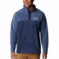Columbia T-shirts and polos Men's Steens Mountain Half Snap Pullover -Hiking Sales Shop 1861681 465 f
