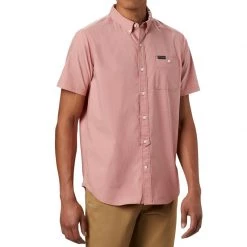 Columbia Shirts Men's Outdoor Element Chambray Short Sleeve Shirt