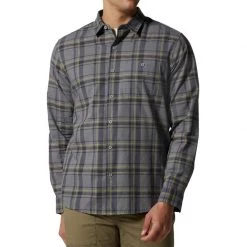 Mountain Hardwear Shirts Men's Big Cottonwood Long Sleeve Shirt 6 Mountain Hardwear Shirts Men's Big Cottonwood Long Sleeve Shirt -Hiking Sales Shop 1913591 053 B00421