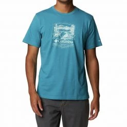 Columbia T-shirts and polos Men's Bluff Mesa II Graphic Short Sleeve Shirt 9 Columbia T-shirts and polos Men's Bluff Mesa II Graphic Short Sleeve Shirt -Hiking Sales Shop 1934831400