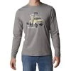 Columbia Shirts Men's Sun Trek Long Sleeve Graphic T-Shirt