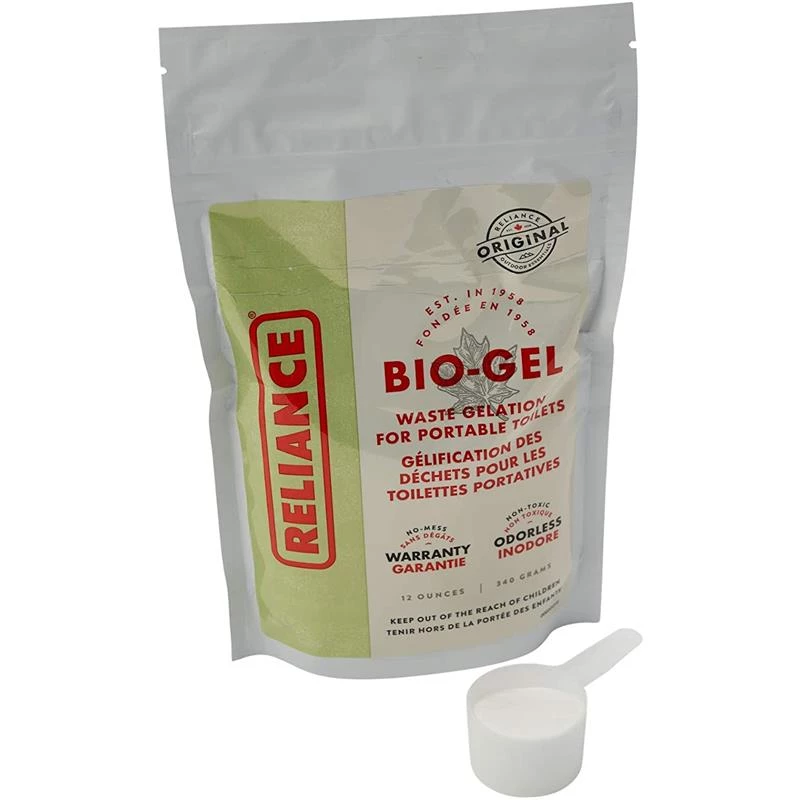 Reliance Products Water bottles and hydration packs Odor Control Gelatin Powder Bio Gel 1 Reliance Products Water bottles and hydration packs Odor Control Gelatin Powder Bio Gel