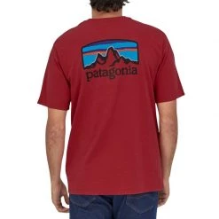 Patagonia T-shirts and polos Men's Fitz Roy Horizons Responsibili-Tee -Hiking Sales Shop 38501 SUMR B03687 2