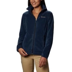 Columbia T-shirts and polos Women's Benton Springs Full Zip Fleece Jacket -Hiking Sales Shop 389184 WL6439 425 f