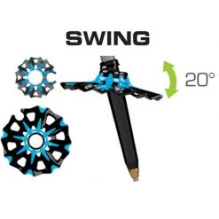 TSL Outdoor Walking poles Tour Alu 3 Cross Hiking Pole -Hiking Sales Shop 578340 swing