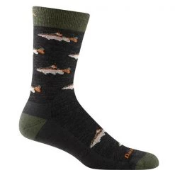 Darn Tough Socks Men's Spey Fly Crew Lightweight Lifestyle Sock