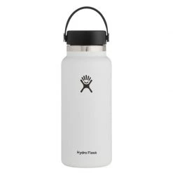 Hydro Flask Water bottles and hydration packs Hydra Wide Mouth 32oz Insulated Bottle -Hiking Sales Shop A29876 w32ts2 white 1636746446