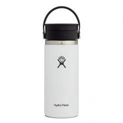 Hydro Flask Water bottles and hydration packs Hydra Coffee Flex Sip 16oz Insulated Bottle -Hiking Sales Shop A29884 w16cx2 white