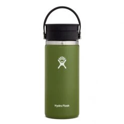 Hydro Flask Water bottles and hydration packs Hydra Coffee Flex Sip 16oz Insulated Bottle -Hiking Sales Shop A29885 w16cx2 olive