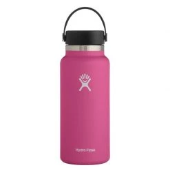 Hydro Flask Water bottles and hydration packs Hydra Wide Mouth 32oz Insulated Bottle -Hiking Sales Shop A74683 w32bts carnation 1636746559