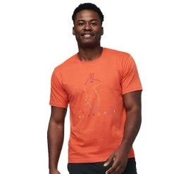 Cotopaxi T-shirts and polos Men's Tee-shirt Electric llama