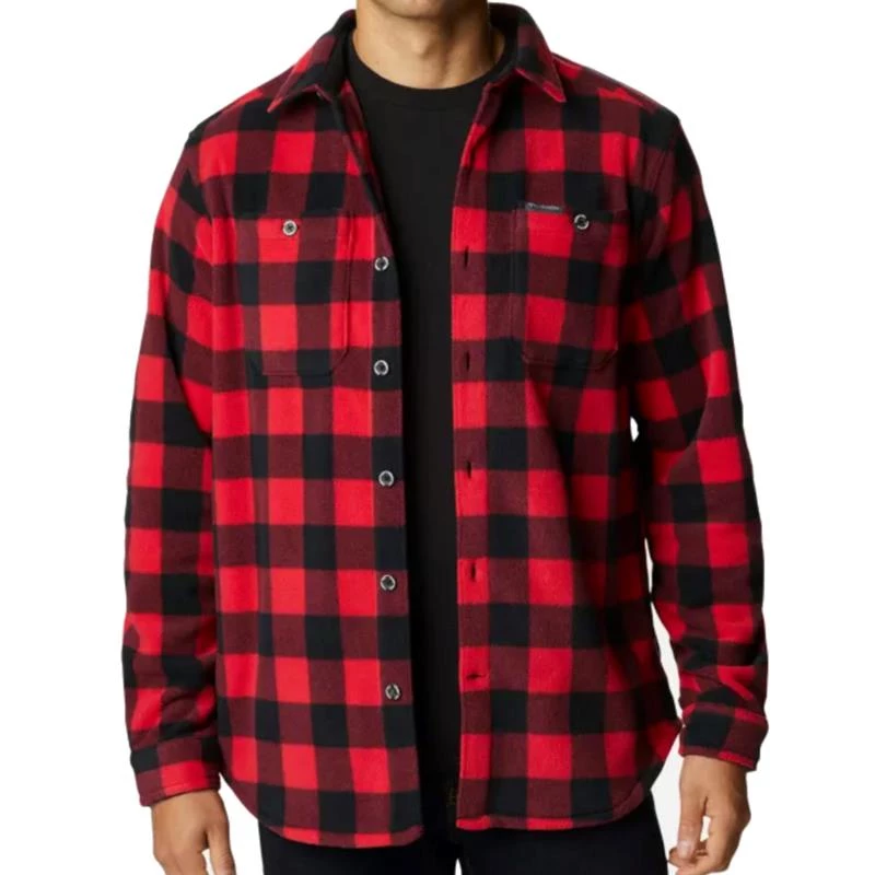 Columbia Shirts Men's Flare Gun Fleece Over Shirt 1 Columbia Shirts Men's Flare Gun Fleece Over Shirt