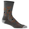 Icebreaker Men's Merino Hike Medium Crew Socks Tree Line