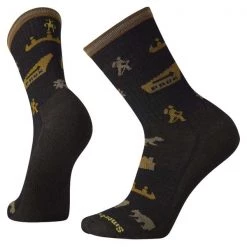 Smartwool Socks Men's Hike Light Park Explorer Pattern Crew