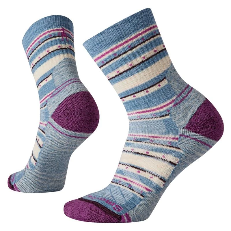 Smartwool Women's Hike Light Cushion Sulawesi Mid Crew Socks 1 Smartwool Women's Hike Light Cushion Sulawesi Mid Crew Socks