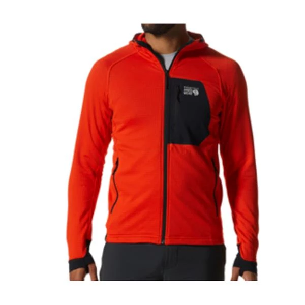 Mountain Hardwear T-shirts and polos Men's Polartec Power Grid Full Zip Hoody 1 Mountain Hardwear T-shirts and polos Men's Polartec Power Grid Full Zip Hoody