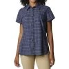 Columbia Shirts Women's Silver Ridge Novelty Short Sleeve Shirt