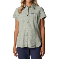 Columbia Shirts Women's Silver Ridge Novelty Short Sleeve Shirt -Hiking Sales Shop B12587