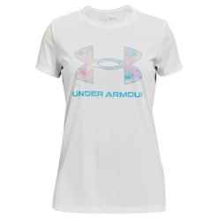Under Armour T-shirts and polos Girls' UA Tech Solid Print Big Logo T-Shirt
