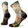 Smartwool Women's Hike Light Cushion Mountain Range Pattern Crew Socks
