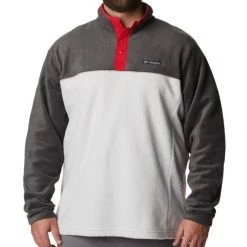 Columbia T-shirts and polos Men's Steens Mountain Half Snap Pullover -Hiking Sales Shop B35095