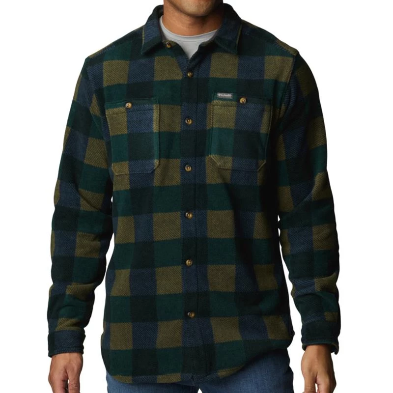 Columbia Shirts Men's Flare Gun Fleece Over Shirt 3 Columbia Shirts Men's Flare Gun Fleece Over Shirt - Image 3