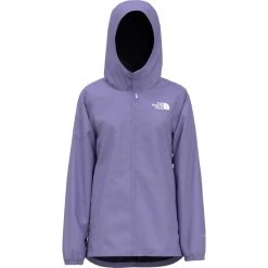 The North Face Windbreaker jackets Girls' Zipline Rain Jacket -Hiking Sales Shop NF0A53D7 PslyPurp