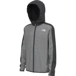 The North Face T-shirts and polos Youth's Glacier Full Zip Hoodie -Hiking Sales Shop NF0A5GBZ Grey