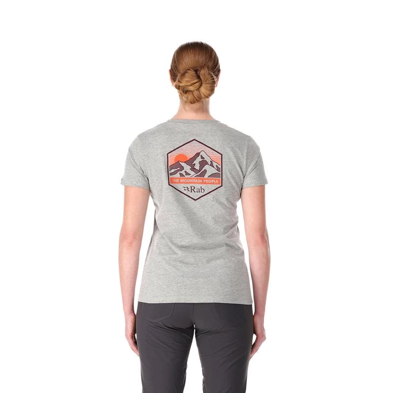 Rab T-shirts and polos Women's Stance Mountain Peak Tee 1 Rab T-shirts and polos Women's Stance Mountain Peak Tee