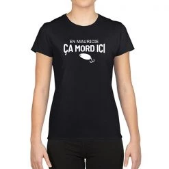 En Mauricie ça mord ici T-shirts and polos Women's Outfitters Mauricie T-Shirt