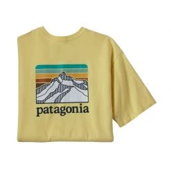 Patagonia T-shirts and polos Men's Line Logo Ridge Pocket Responsibili-Tee -Hiking Sales Shop WBS22 38511 ISLY