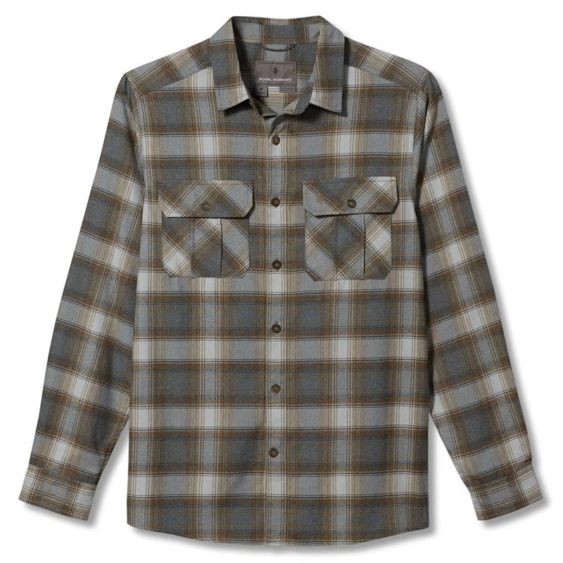 Royal Robbins Shirts Men's Lost Coast Plaid Flannel Shirt 1 Royal Robbins Shirts Men's Lost Coast Plaid Flannel Shirt