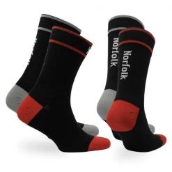 Norfolk 2 Pair Pack Adam Low Friction Cycling Socks