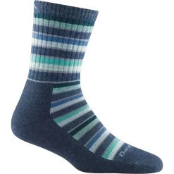 Darn Tough Socks Women's Decade Stripe Micro Crew Midweight Hiking Sock