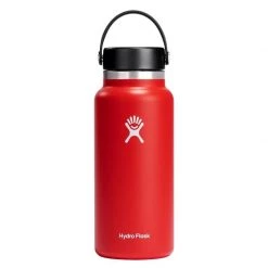 Hydro Flask Water bottles and hydration packs Hydra Wide Mouth 32oz Insulated Bottle -Hiking Sales Shop w32bts612 goji B22714