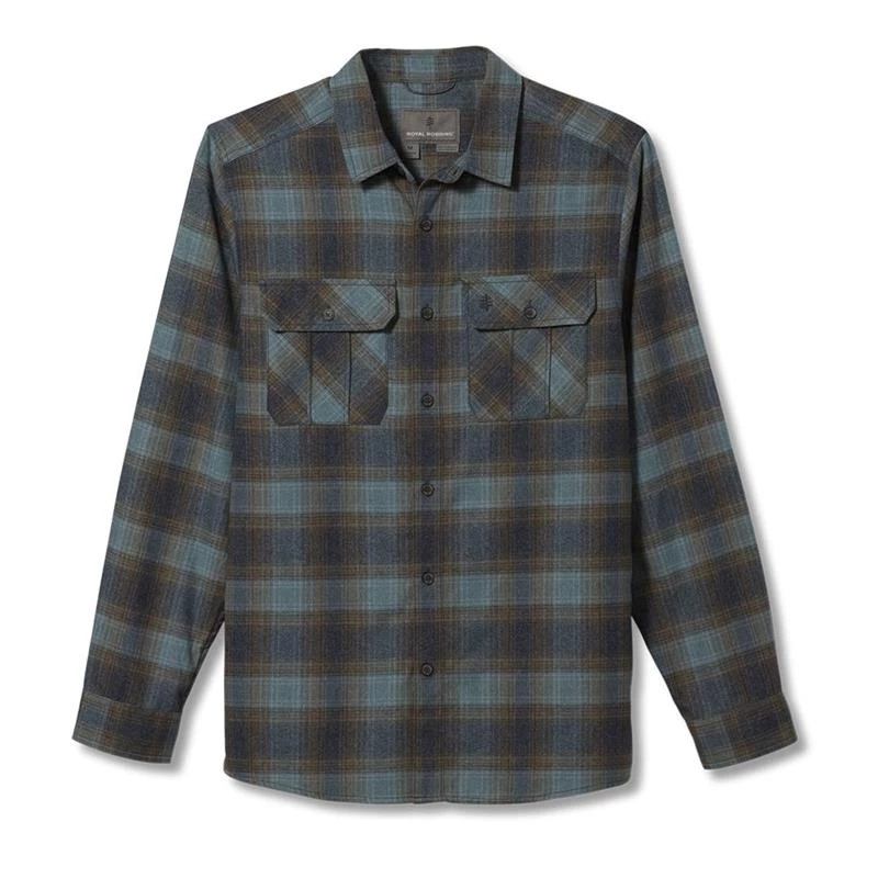 Royal Robbins Shirts Men's Lost Coast Plaid Flannel Shirt 2 Royal Robbins Shirts Men's Lost Coast Plaid Flannel Shirt - Image 2
